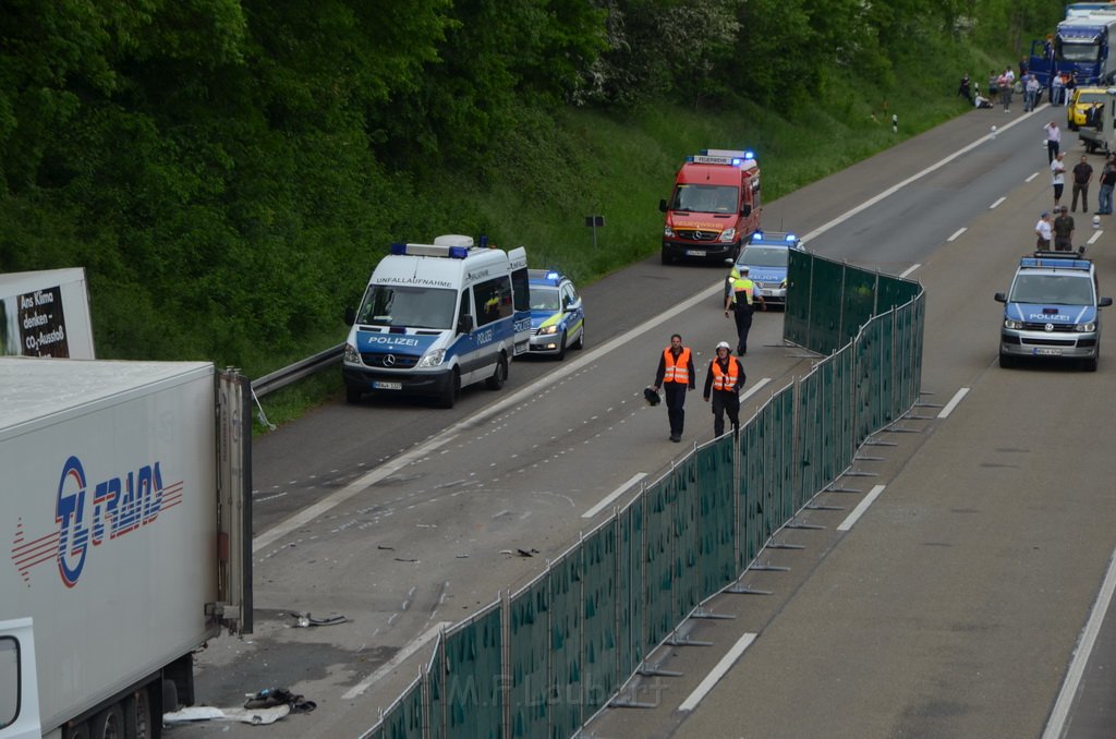 Wieder schwerer VU A 1 Rich Saarbruecken vorm AK Leverkusen P2006.JPG - Miklos Laubert